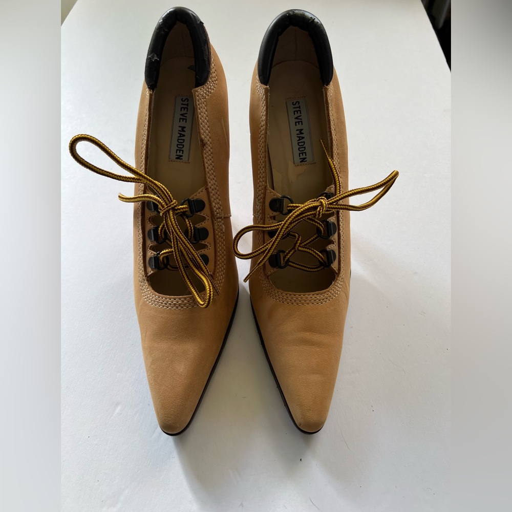 Steve Madden shoes, “work boots style”. Size 8